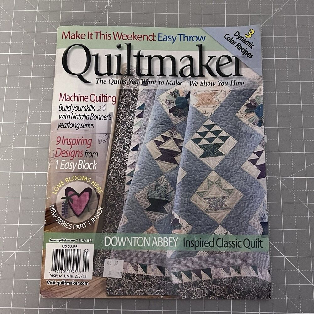 QUILTMAKER JAN/FEB 2014 MAGAZINE